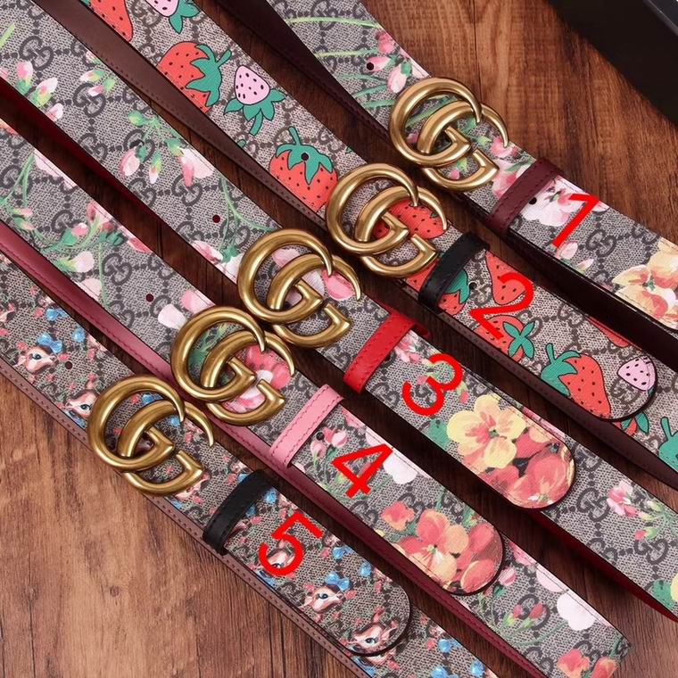 Gucci Belt 34mmX95-125cm 7D85